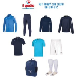 Box Rugby U8-U10-U12 con ZAINO