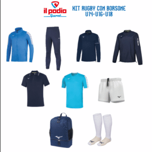 Box Rugby U14-U16-U18 con ZAINO e SHORT RUGBY